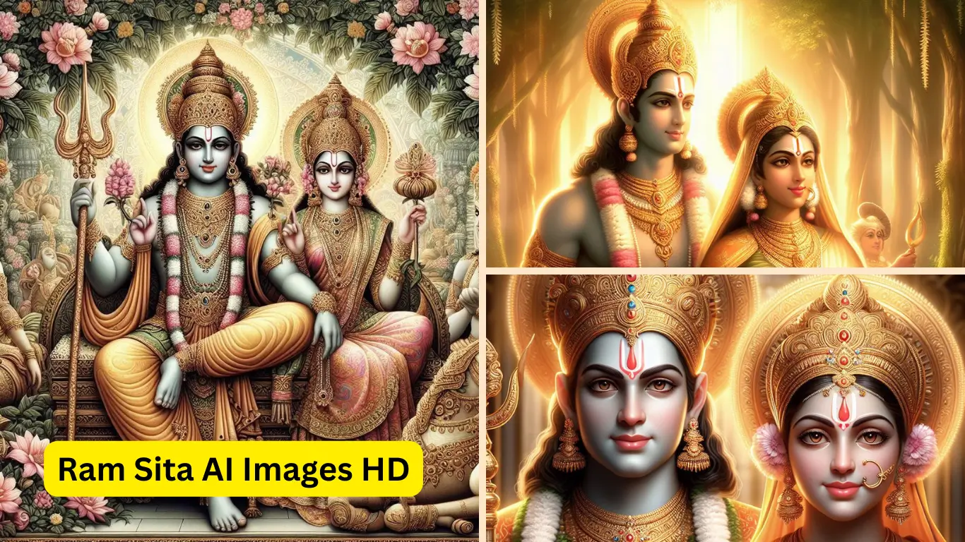 Ram Sita AI Images HD Free Download