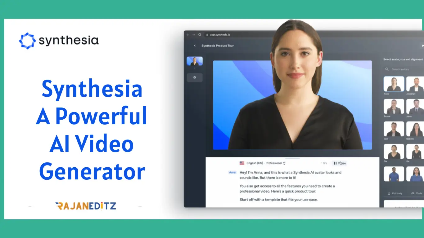 Synthesia A Powerful AI Video Generator